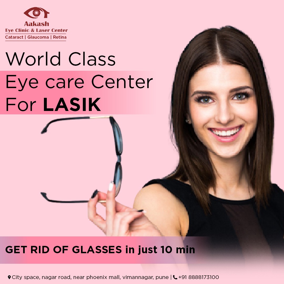 Lasik Surgery in Pune at affordable cost. Lasik Laser Starting at 12000/eye